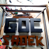 Logo inox sơn hấp nhiệt Goc Sadek