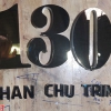 Gia công chữ nổi inox số nhà Phan Chu Trinh
