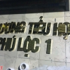 Gia công chữ inox bảng hiệu Trường Tiểu Học Phú Lộc 1