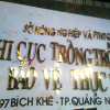 Gia công chữ inox vàng cho Sở Nông Nghiệp tỉnh Quảng Ngãi