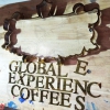 Gia công chữ nổi inox Global Experiences Coffee