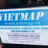 Hộp đèn mica hút nổi chữ nhật VietMap