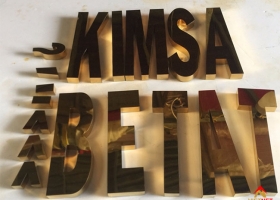 Chữ inox vàng Kimsa Betat