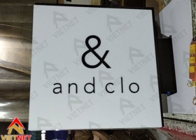 Hộp đèn quảng cáo Andclo