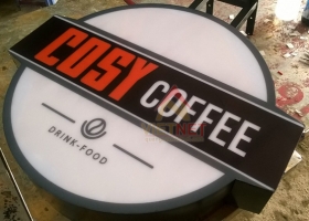 Hộp đèn quảng cáo COSY COFFEE