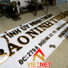 Gia công chữ inox cho đơn vị Báo Ninh Thuận