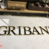 Gia công sản xuất chữ inox và logo Ngân hàng Agribank